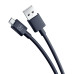 3mk datový kabel Hyper Cable USB-A/Micro USB 1.2m 5V 2,4A, černá