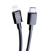 3mk datový kabel Hyper Cable USB-C/Lightning 20W 1.2m, černá