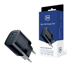 3mk nabíječka do sítě Hyper GaN Charger 33w, černá