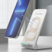 1stCOOL bezdrátová QI nabíječka H18, skládací stojánek, USB-C, bílá