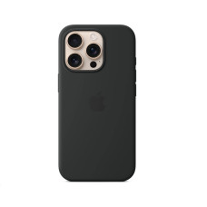 iPhone 16 Pro Silicone Case with MS - Black