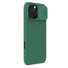 Nillkin CamShield PRO Magnetic Zadní Kryt pro Apple iPhone 16 Pro Max Dark Green