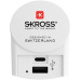 SKROSS USB A+C nabíjecí adaptér EU, 27W, typ C