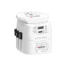 SKROSS cestovní adaptér PRO Light USB AC45PD - World, UK+USA+AUS/CN, univerzální, uzemněný, USB A+C 45W