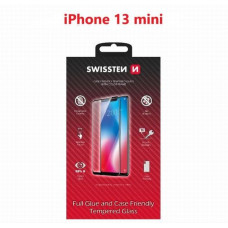 SWISSTEN OCHRANNÉ SKLO CASE FRIENDLY APPLE IPHONE 13 mini ČERNÉ