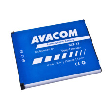 Baterie AVACOM GSSE-W900-S950A do mobilu Sony Ericsson K550i, K800, W900i Li-Ion 3,7V 950mAh (náhrad
