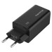 COLORWAY 1x USB a 2x USB-C/ turbo síťová nabíječka/ 65W/ 100V-240V/ Černá