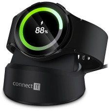 CONNECT IT WatchCharger bezdrátová nabíječka kompatibilní se Samsung, ČERNÁ