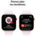 Apple Watch Series 10 GPS 42mm Růžově zlatý hliník se světle ruměným sportovním řemínkem - S/M