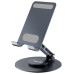 Genius G-Stand M100, Stojan, pro mobilní telefony a tablety, otáčení 360°, náklon 180°, přenosný, hliník, silikon, černý