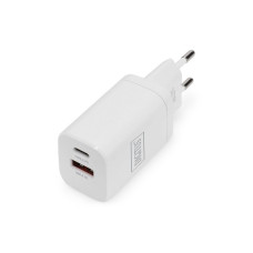 DIGITUS Nabíječka Dual Port USB 1x USB-A / 1x USB-C 30W, 1x 2,4A, 1x 3A, QC3.0