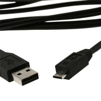 Kabel GEMBIRD USB A Male/Micro B Male 2.0, 50cm, Black High Quality