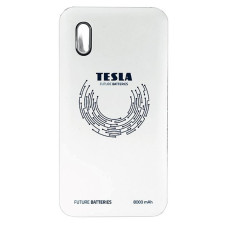 Tesla QI 10 Wireless White, powerbanka 8000 mAh