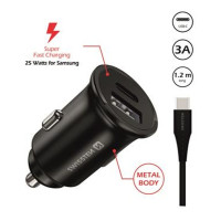 SWISSTEN CL PRO SAMSUNG SUPER FAST CHARGING 25W + KABEL USB-C/USB-C 1,2 M BLACK