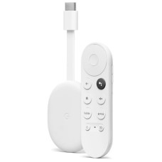 Google MMC Chromecast 4 K/ Google TV/ 4K Ultra HD/ USB-C/ HDMI/ Wi-Fi/ Google Android TV OS/ bez adaptéru/ bílý