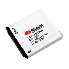 Braun akumulátor SAMSUNG SLB-0937, 750mAh