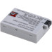 Baterie T6 power Canon LP-E8, 1050mAh, 7,6Wh, šedá