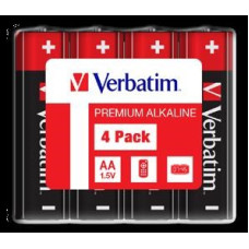 VERBATIM Alkalické baterie AA, 4 Pack - Shrink