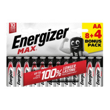 Energizer LR6/12 Max AA 8+4 zdarma