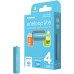 PANASONIC HR03 AAA 4LCCE/4BE ENELOOP LITE N, 550 mAh (Blistr 4ks)