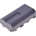 Baterie T6 power Sony NP-F330, NP-F530, NP-F550, NP-F570, 2600mAh, 18,7Wh, šedá