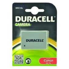 DURACELL Baterie - DRC10L pro Canon NB-10L, černá, 820 mAh, 7.4 V