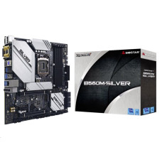 BIOSTAR B560M-SILVER, LGA 1200, Intel B560, 4xDDR4, HDMI/DVI-D/DP, 2xPCI-E x16, 1xPCI-E x1, 6xSATA, 2