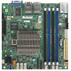 SUPERMICRO mini-ITX  MB Atom C3558 (4-core), 4x DDR4 ECC DIMM, 8xSATA, 1x PCI-E 3.0 x4, 4x 1GbE LAN, IPMI, bulk