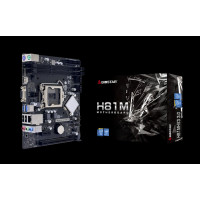 BIOSTAR, Intel H81, v3.0, Socket 1150, uATX, GbE LAN
