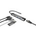 Multifunkční adaptér 5 v 1 Natec FOWLER GO HUB 2X USB 3.0 HUB, HDMI 4K, USB-C PD, RJ45