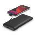 Belkin USB-C Powerbanka 10000mAh, s integrovanými kabely,černá