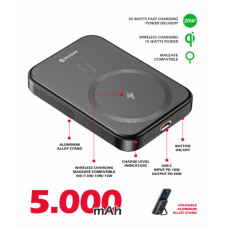 SWISSTEN POWER BANK PD 20W 5000 mAh (kompatibilní s MagSafe)