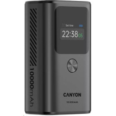 CANYON Power Bank PB-130, 10000mAh PD30W, TFT display, dark grey