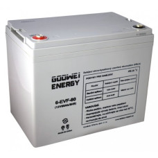 GOOWEI ENERGY Pb trakční záložní akumulátor VRLA GEL 12V/80Ah (6-EVF-80)