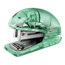 Rapid mini sešívačka Colour´Ice F4, 10 listů, blistr, ledově zelená